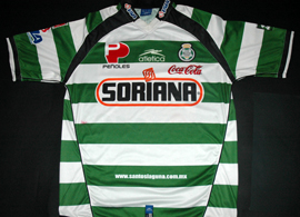 Club Santos Laguna Mexico camiseta shirt